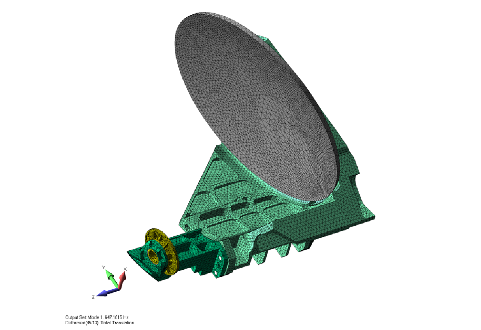 SiC ceramic antenna assembly for high-precision optical work