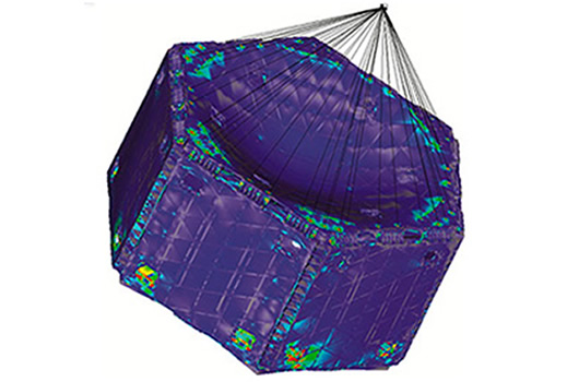 PSD Analysis of Satellite - Predictive Engineering FEA Consulting Services