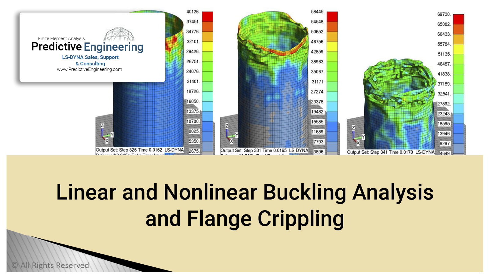 Linear and Nonlinear Buckling Analysis and Flange Crippling