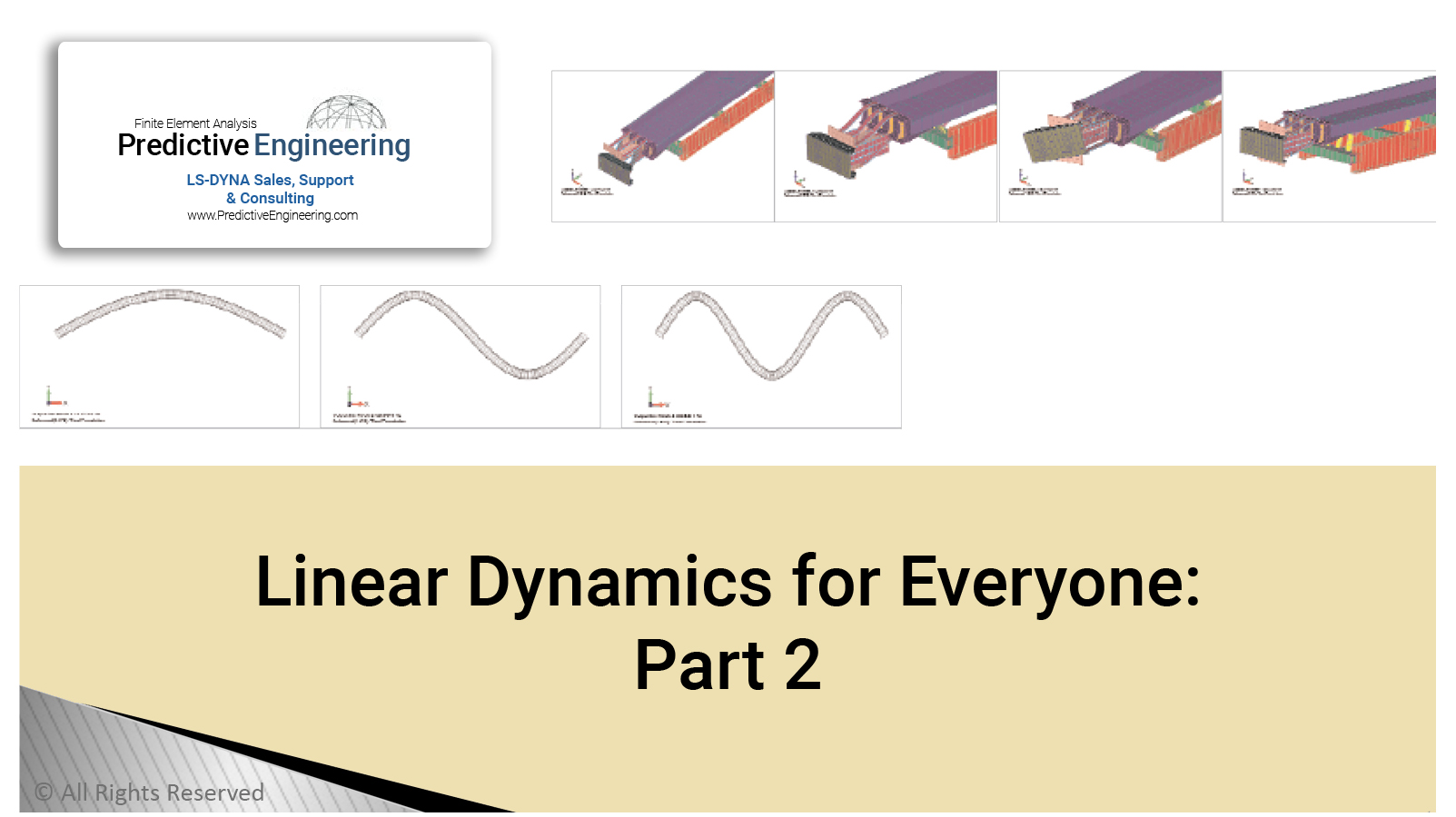 Linear Dynamics part 2