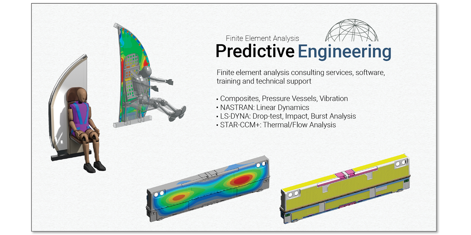 Predictive Engineering FEA and CFD Engineering Services