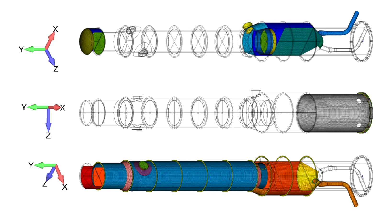 Figure 2: Plate element mesh.